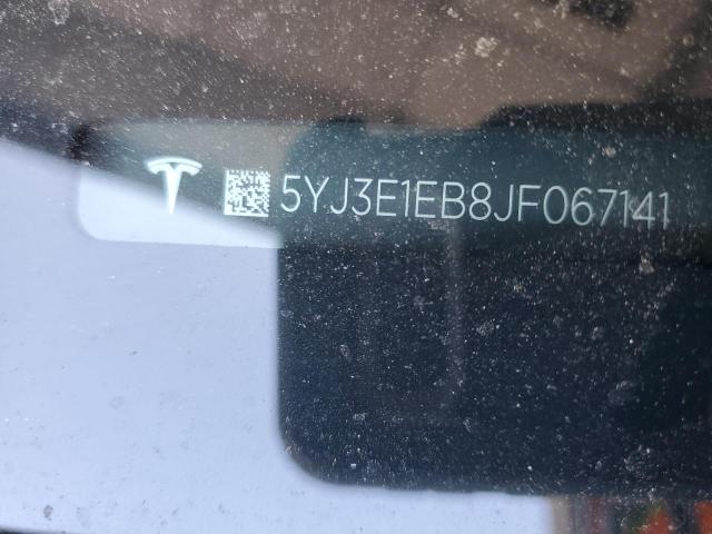 5YJ3E1EB8JF067141 Tesla MODEL 3