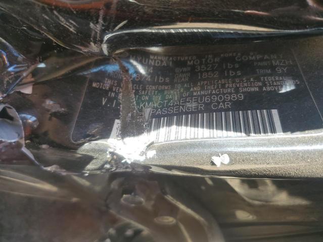 KMHCT4AE5EU690989 Hyundai ACCENT GLS