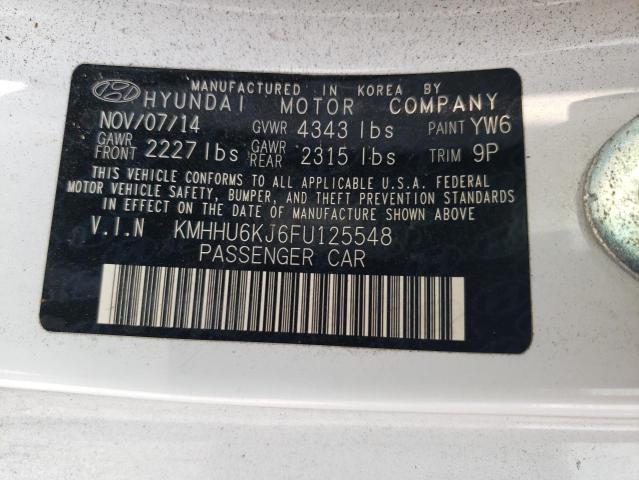 2015 HYUNDAI GENESIS CO - KMHHU6KJ6FU125548
