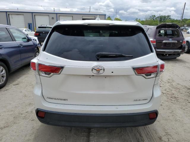 VIN 5TDJKRFH0ES053608 2014 Toyota Highlander, Xle no.6