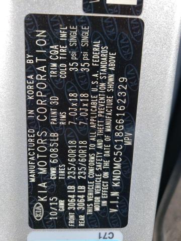 KNDMC5C18G6162329 KIA SEDONA EX