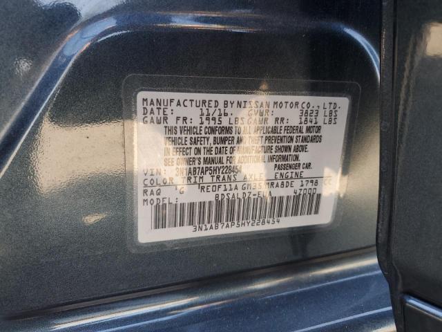 3N1AB7AP5HY228454 Nissan SENTRA S