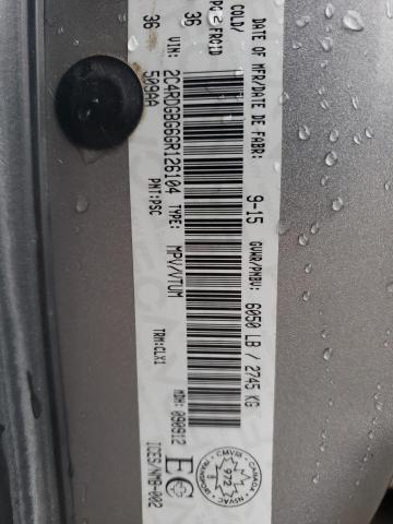 2016 DODGE GRAND CARA - 2C4RDGBG6GR126104
