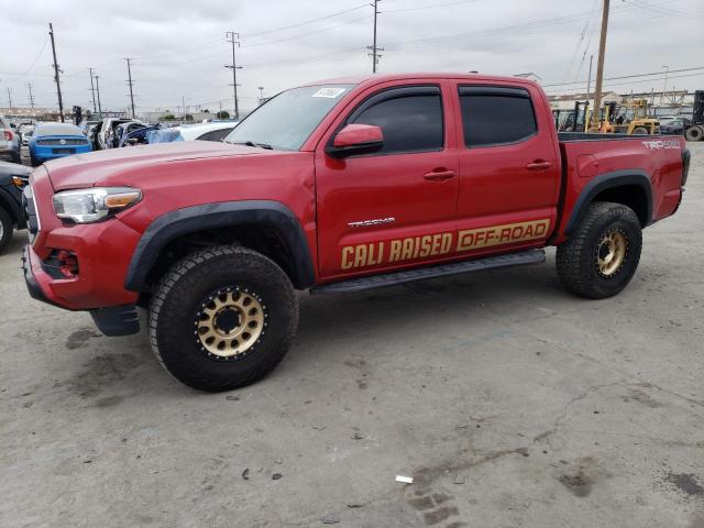 Salvage cars for sale from Copart Los Angeles, CA: 2017 Toyota Tacoma Double Cab