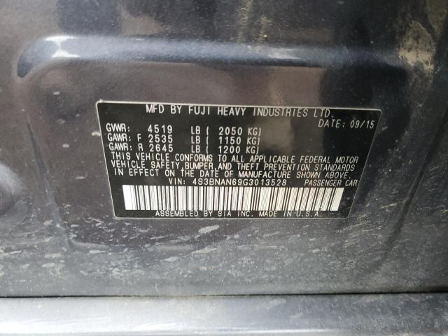 4S3BNAN69G3013528 Subaru Legacy 2.5i Limited