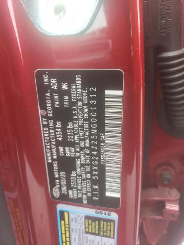 2021 KIA K5 LX - 5XXG24J25MG001312
