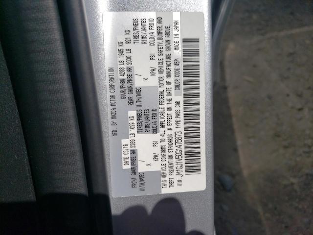JM1GJ1V50G1476873 Mazda 6 TOURING