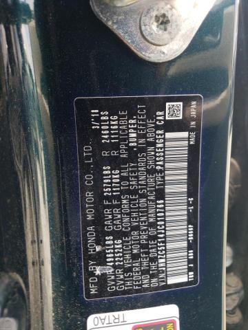 2018 HONDA CLARITY - JHMZC5F14JC010766