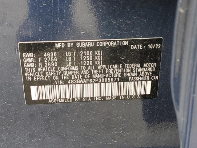 4S3BWAF62P3005671 Subaru Legacy PRE 10