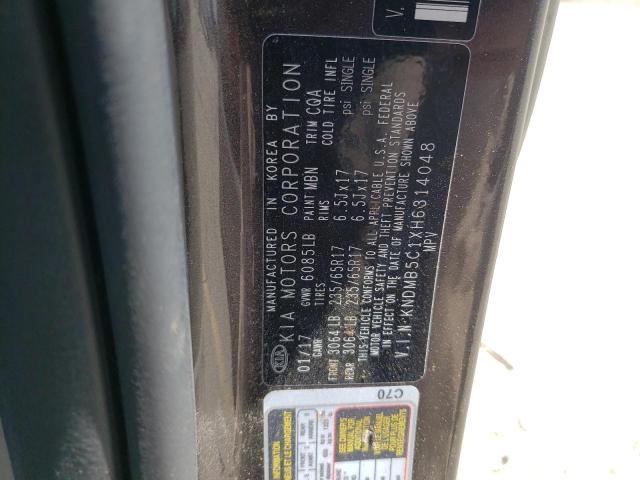 KNDMB5C1XH6314048 KIA SEDONA LX
