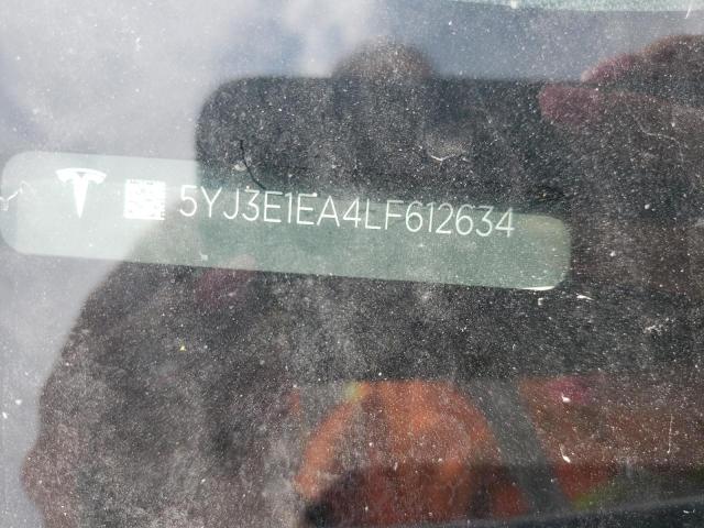 5YJ3E1EA4LF612634 Tesla MODEL 3