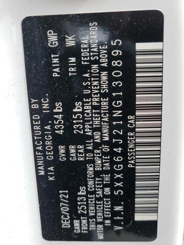 5XXG64J21NG130895 KIA K5 GT LINE