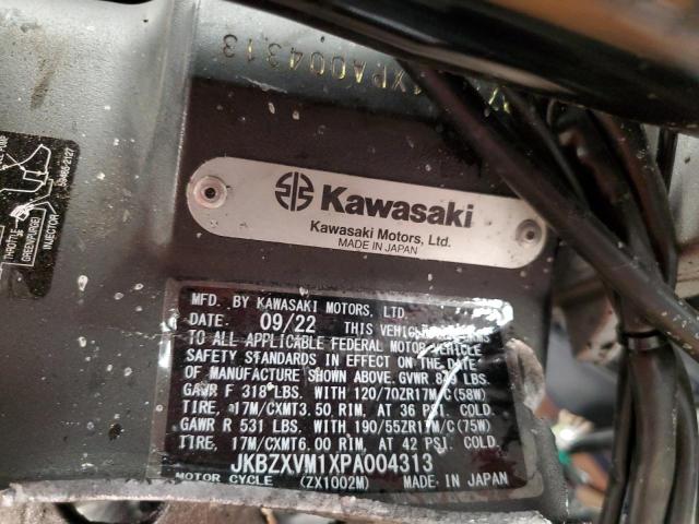 2023 KAWASAKI ZX1002 M - JKBZXVM1XPA004313