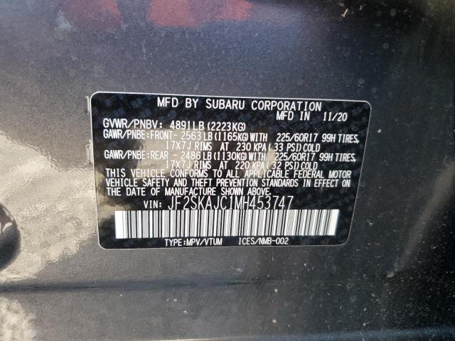 JF2SKAJC1MH453747 Subaru Forester Premium