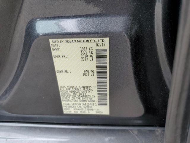 1N4AL3AP2HN342451 Nissan ALTIMA 2.5