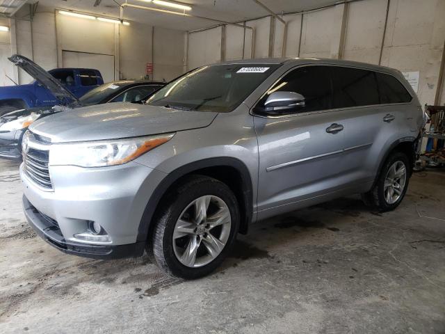 VIN 5TDDKRFH0ES066484 2014 Toyota Highlander, Limited no.1