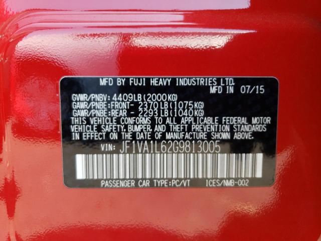 JF1VA1L62G9813005 Subaru Wrx Limited