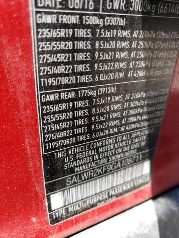 SALWR2KF9GA108711 Land Rover Range Rover Sport Hse