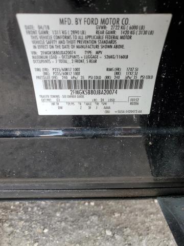 2018 FORD FLEX SE - 2FMGK5B80JBA20074