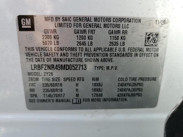 LRBFZNR49MD052713 Buick Envision Essence