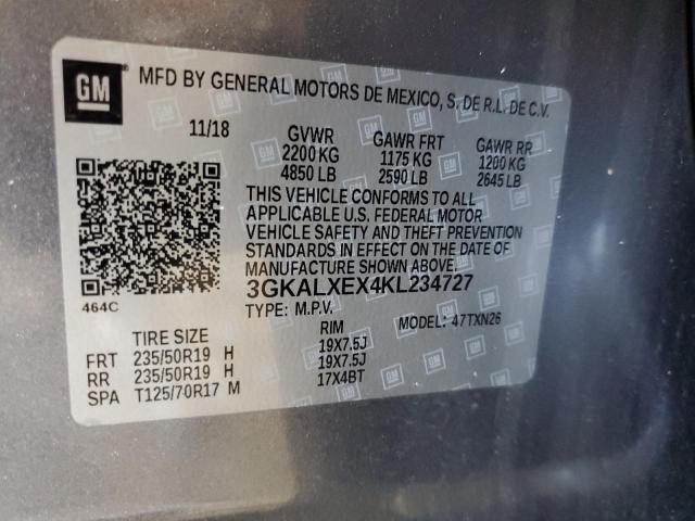 2019 GMC TERRAIN 3GKALXEX4KL234727