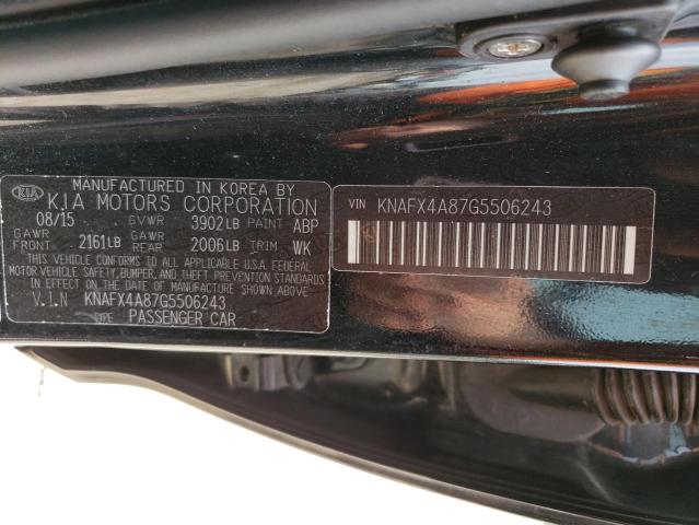 KNAFX4A87G5506243 KIA FORTE EX
