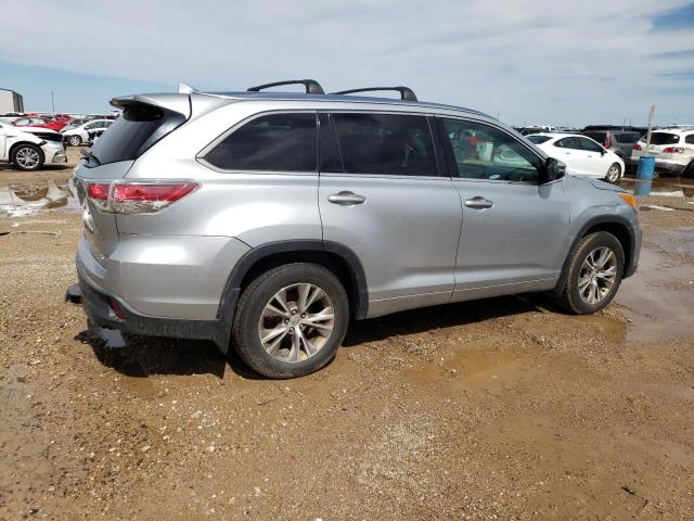 VIN 5TDJKRFHXES031339 2014 Toyota Highlander, Xle no.3