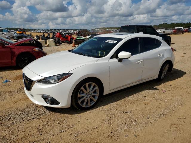 Vin: jm1bm1m33e1198596, lot: 54131053, mazda 3 grand touring 20141