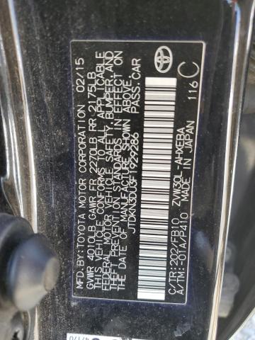 JTDKN3DU3F1929286 Toyota PRIUS