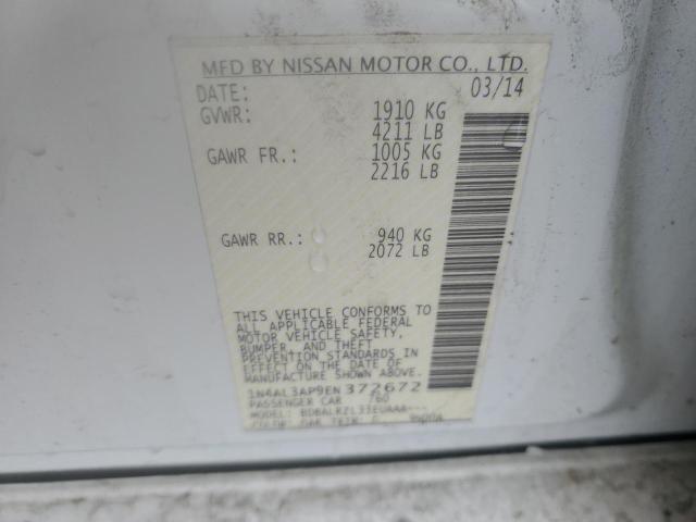 1N4AL3AP9EN372672 Nissan ALTIMA 2.5