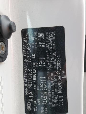 KNDPCCA62E7660324 KIA Sportage Sx