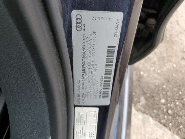 2016 AUDI S6 PRESTIG WAUH2AFCXGN084889