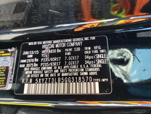 5XYZT3LB5GG318570 Hyundai SANTA FE SPORT