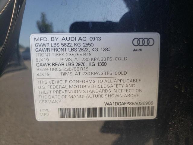 VIN WA1DGAFP8EA036988 2014 Audi Q5, Premium Plus no.12