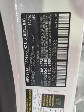 55SWF4KB0HU203688 Mercedes-Benz C 300 4matic