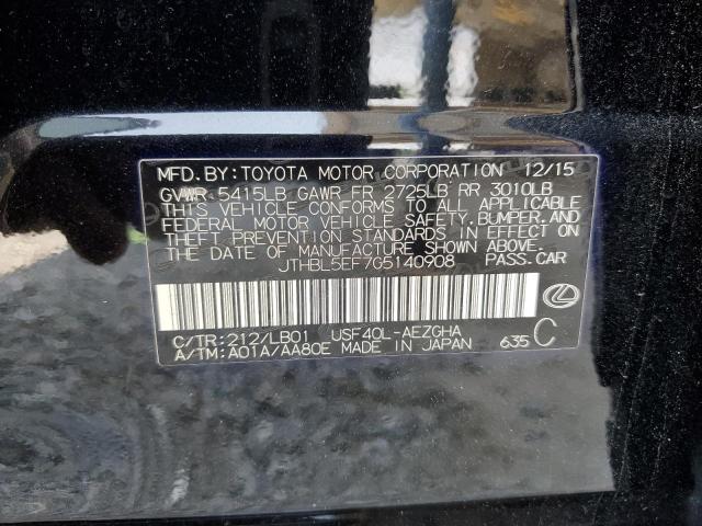 2016 LEXUS LS 460 - JTHBL5EF7G5140908