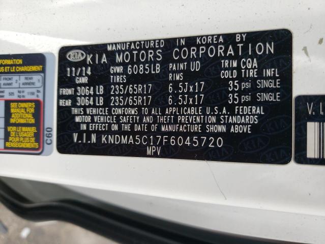 KNDMA5C17F6045720 KIA Sedona L