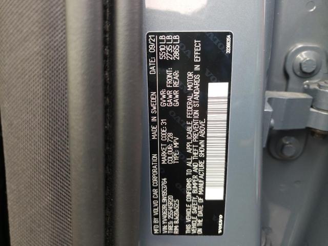 2022 VOLVO XC60 B6 IN - YV4062RL9N1953764