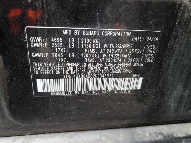 4S4BSABC2K3343972 Subaru Outback 2.5i
