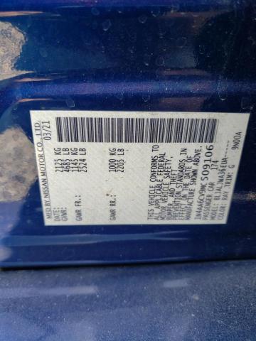 1N4AA6CV9MC509106 Nissan MAXIMA SV