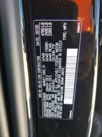 2020 VOLVO XC40 T4 R- - YV4AC2HM3L2313838