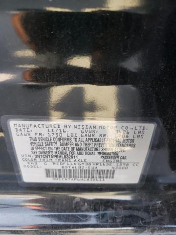 3N1CN7AP6HL832611 Nissan VERSA S
