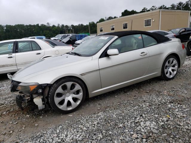 VIN: WBAEK13557CN82633 Auction: COPART Lot: 57247633 Location: GA - ATLANTA SOUTH WBAEK13557CN82633 BMW 6 SERIES 2007 SILVER Photo 1
