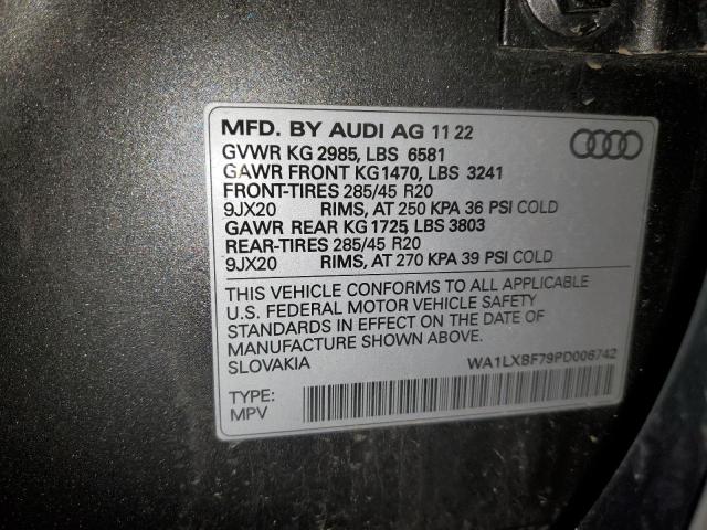 VIN WA1LXBF79PD006742 2023 Audi Q7, Premium Plus no.14