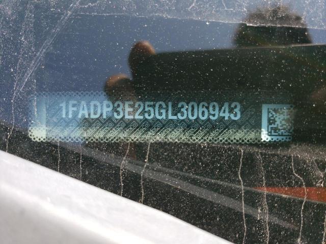 1FADP3E25GL306943 Ford FOCUS S