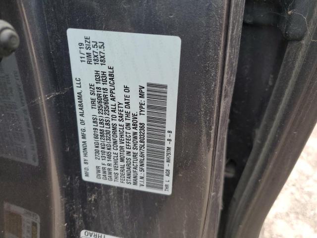 5FNRL6H75LB032368 | 2020 HONDA ODYSSEY EX