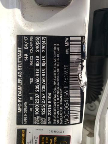 WDC0G4JB6HF263938 Mercedes-Benz GLC 300