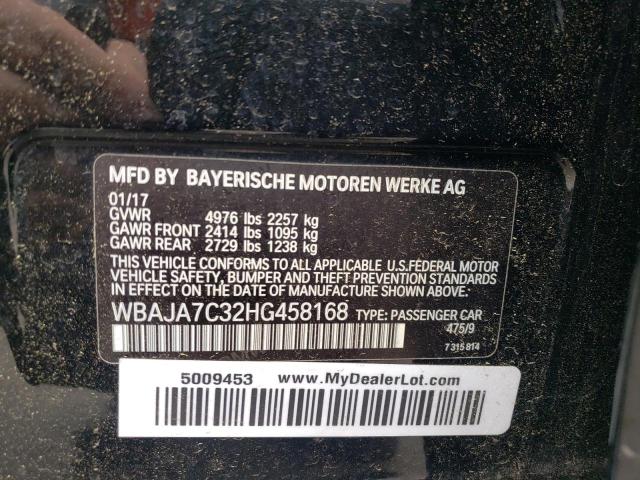2017 BMW 530 XI - WBAJA7C32HG458168
