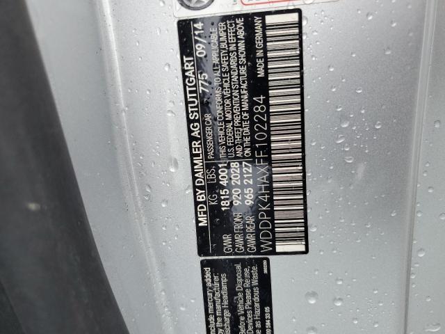 2015 MERCEDES-BENZ SLK 250 - WDDPK4HAXFF102284