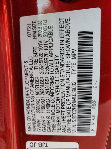 5J8TC2H61ML039002 Acura Rdx A-spec